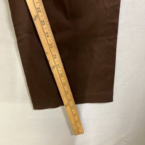 Goodfellow & Co Men's 32X32 Brown Straight Fit Cargo Pants Mid Rise Fly Button - Picture 14 of 14